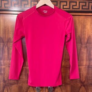 BCG Girls Vibrant Red Athletic Top size Small in great condition